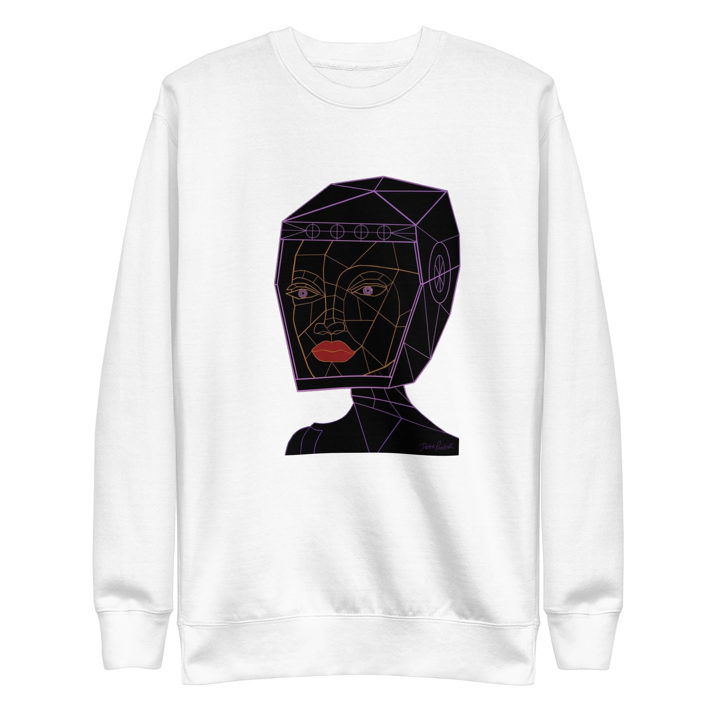 Afrobotica Bella Neon Unisex Premium Sweatshirt