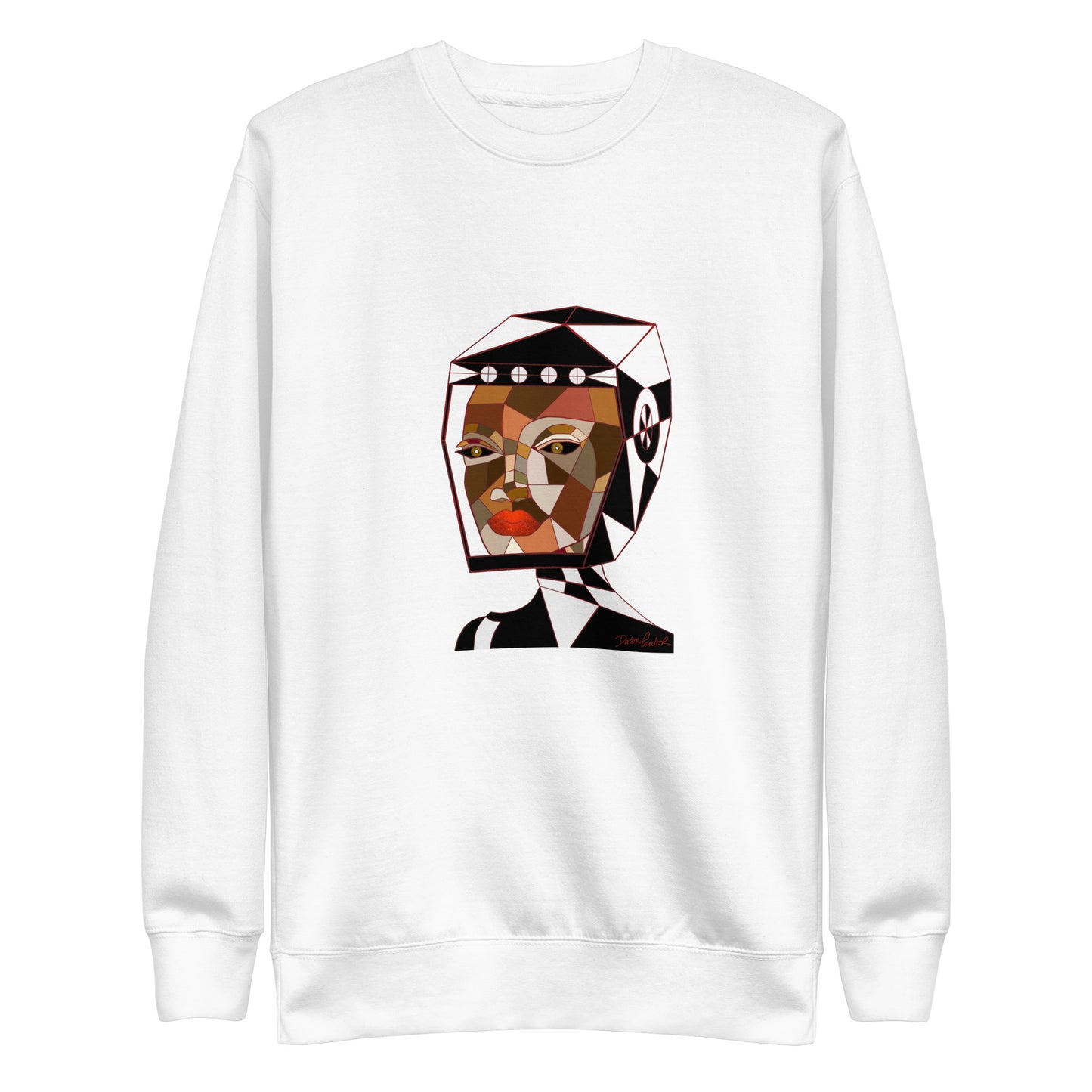 Afrobotica Bella Earth Unisex Premium Sweatshirt