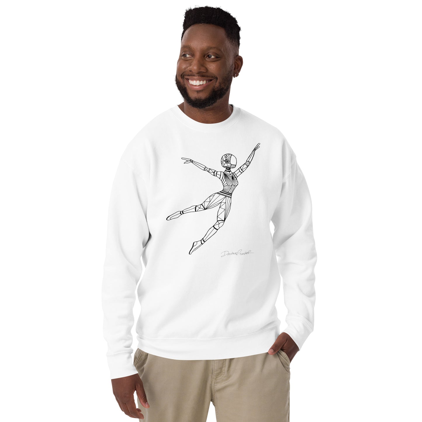 Afrobotica Leap Unisex Premium Sweatshirt