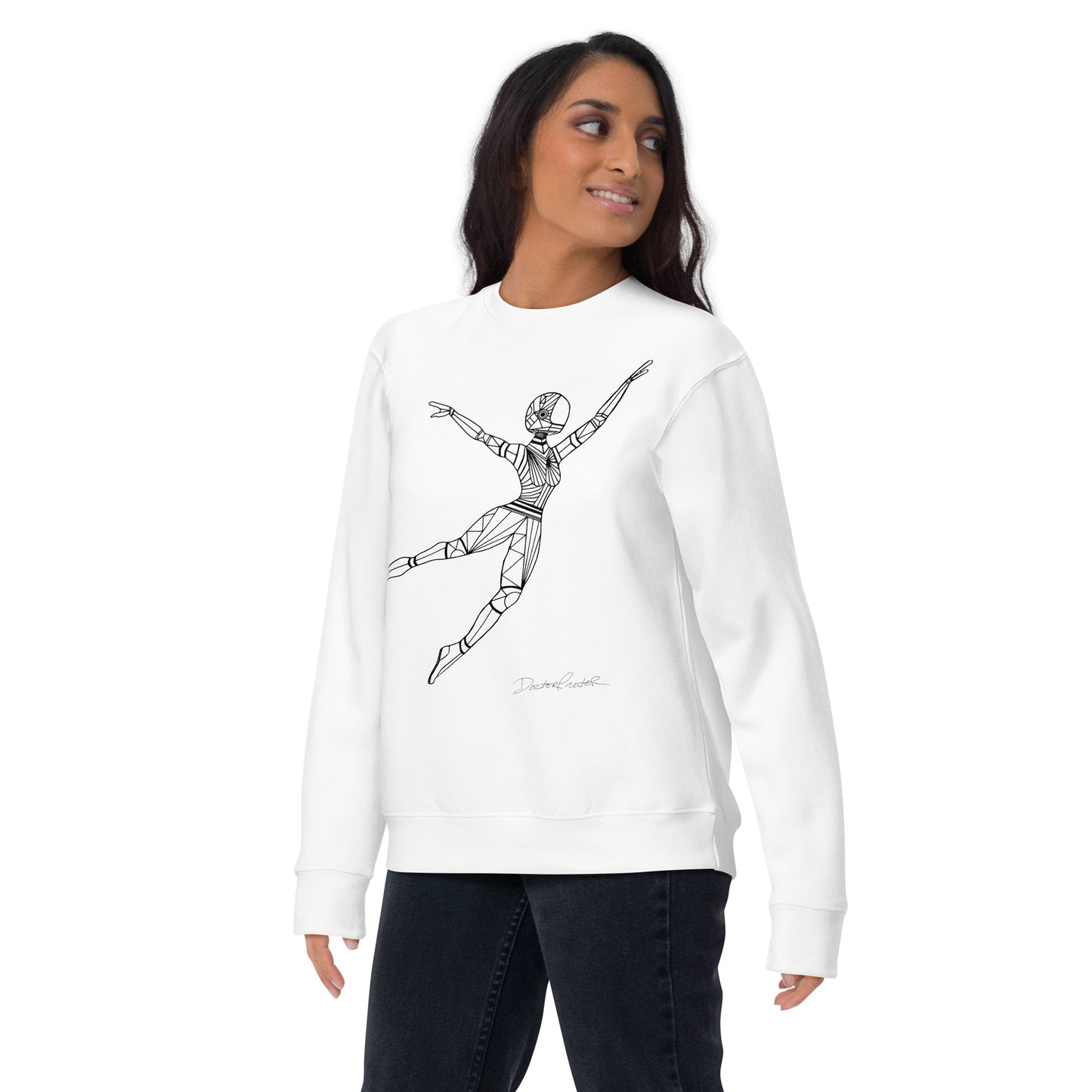 Afrobotica Leap Unisex Premium Sweatshirt