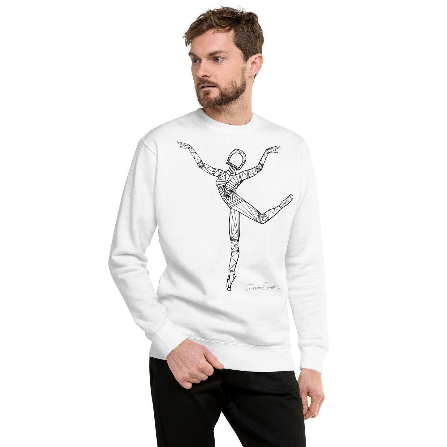 Afrobotica Rings Unisex Premium Sweatshirt
