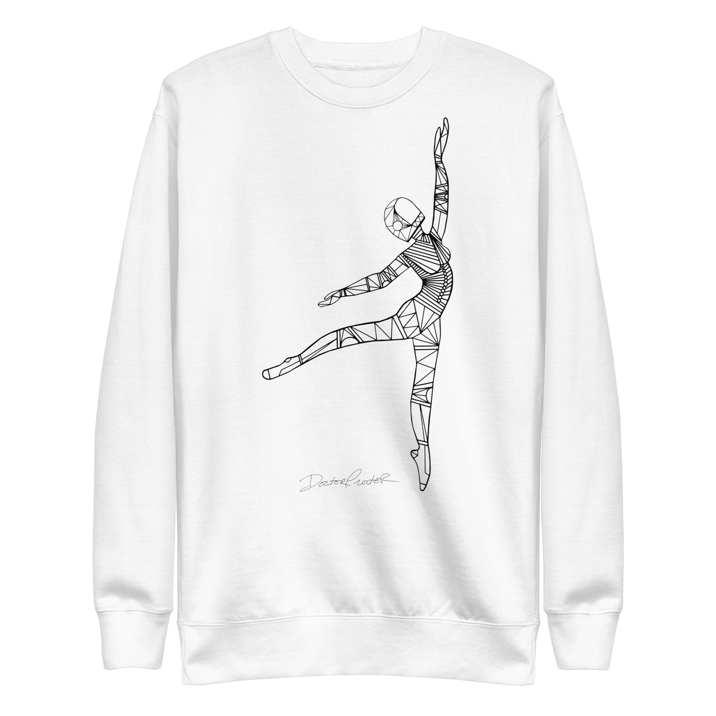 Afrobotica Pointe Unisex Premium Sweatshirt