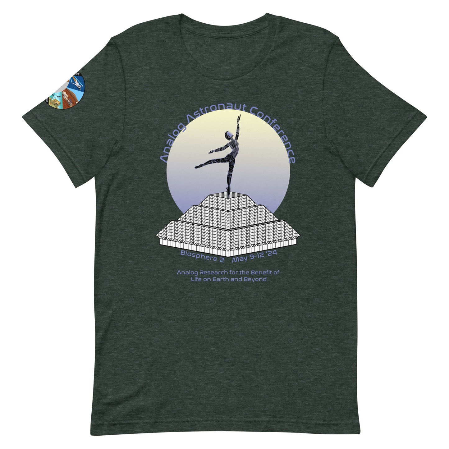 Analog Astronaut Conference Afrobotica Unisex t-shirt
