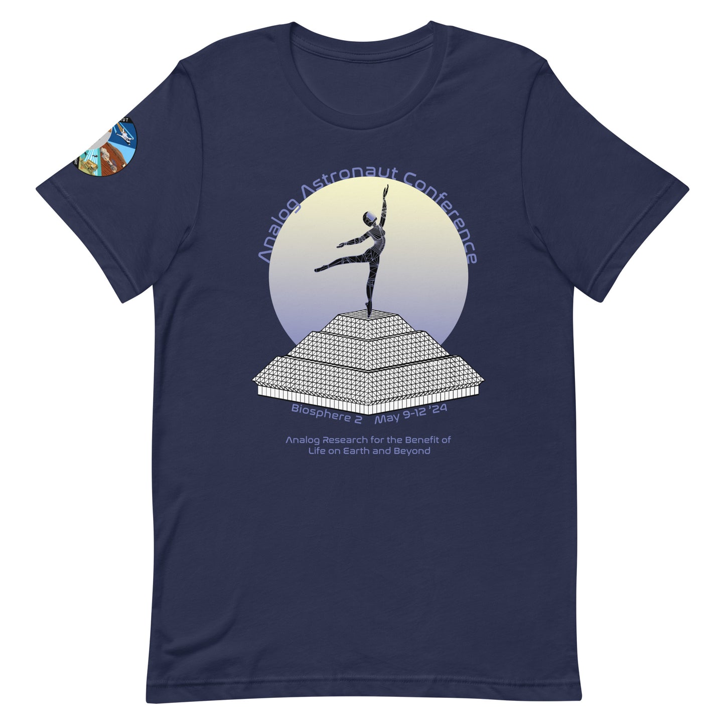 Analog Astronaut Conference Afrobotica Unisex t-shirt