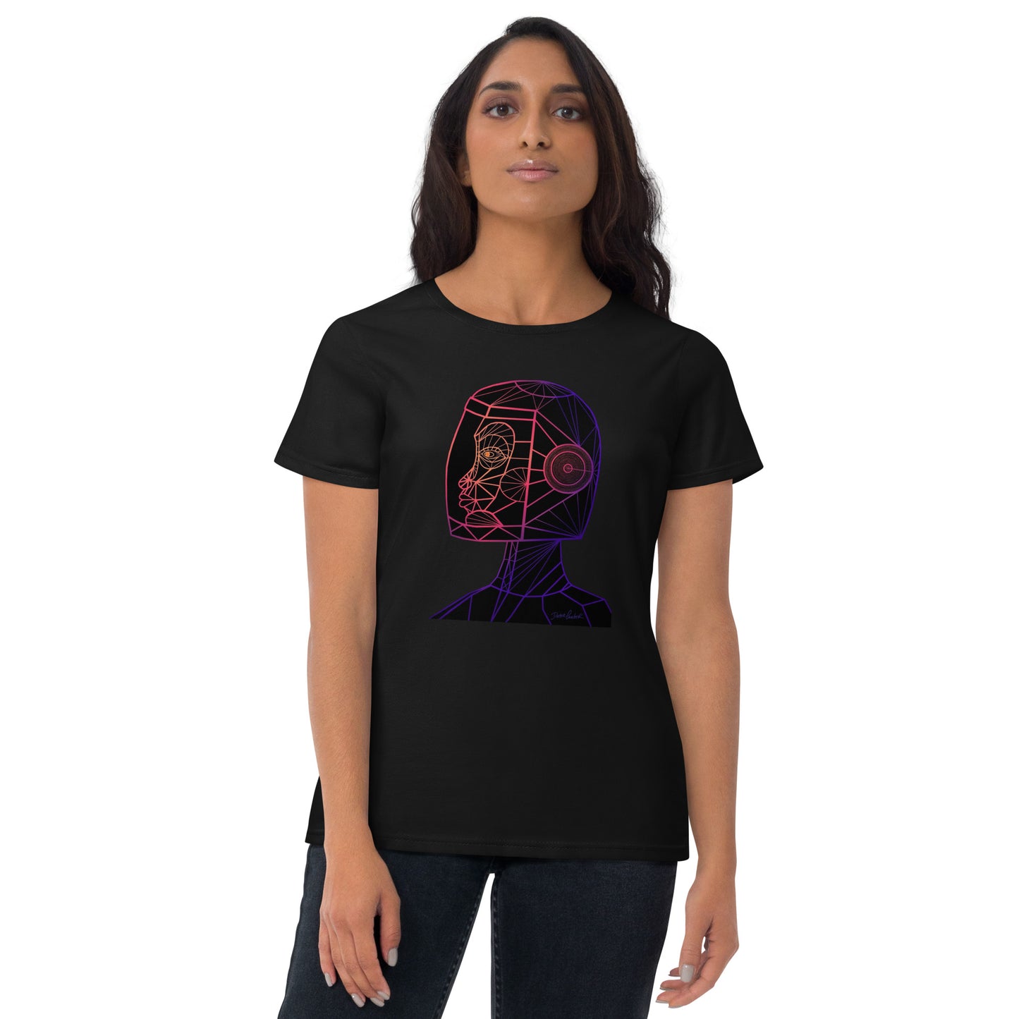 Afrobotica Native Neon Women's short sleeve t-shirt