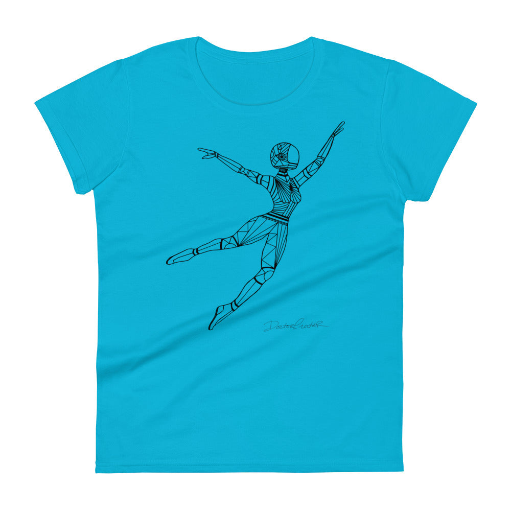 Afrobotica Leap Women's short sleeve t-shirt