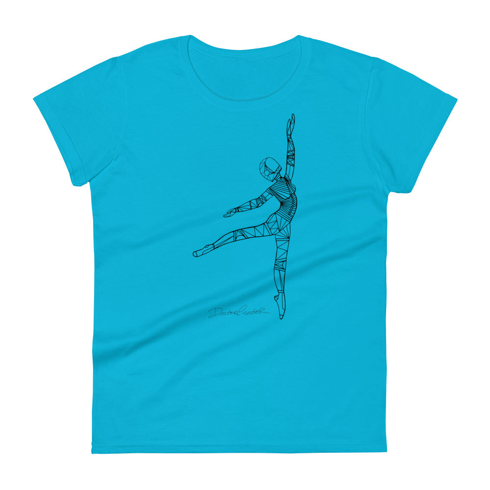 Afrobotica Pointe Women's short sleeve t-shirt