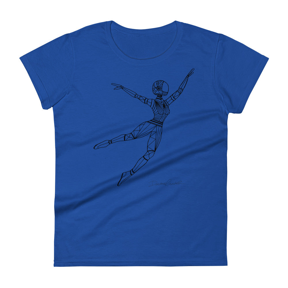 Afrobotica Leap Women's short sleeve t-shirt