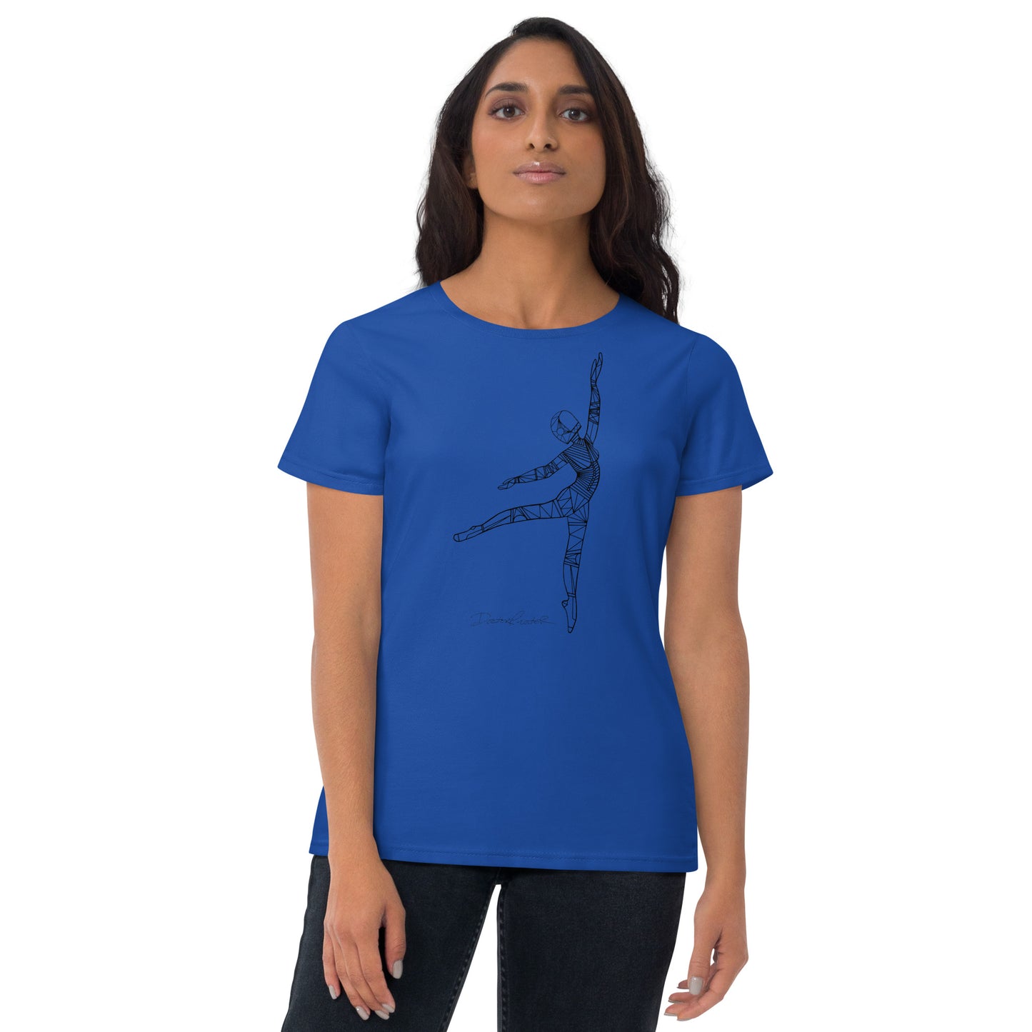 Afrobotica Pointe Women's short sleeve t-shirt