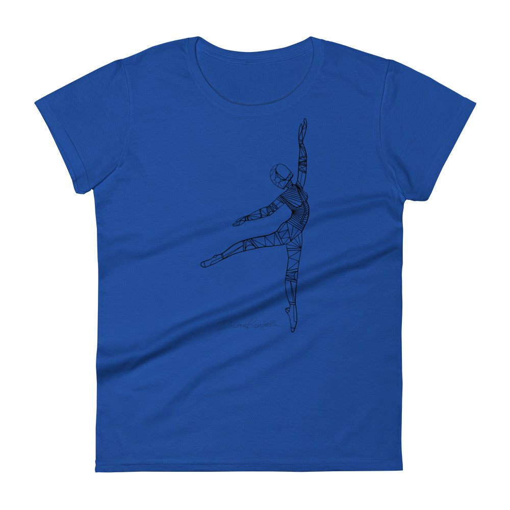 Afrobotica Pointe Women's short sleeve t-shirt