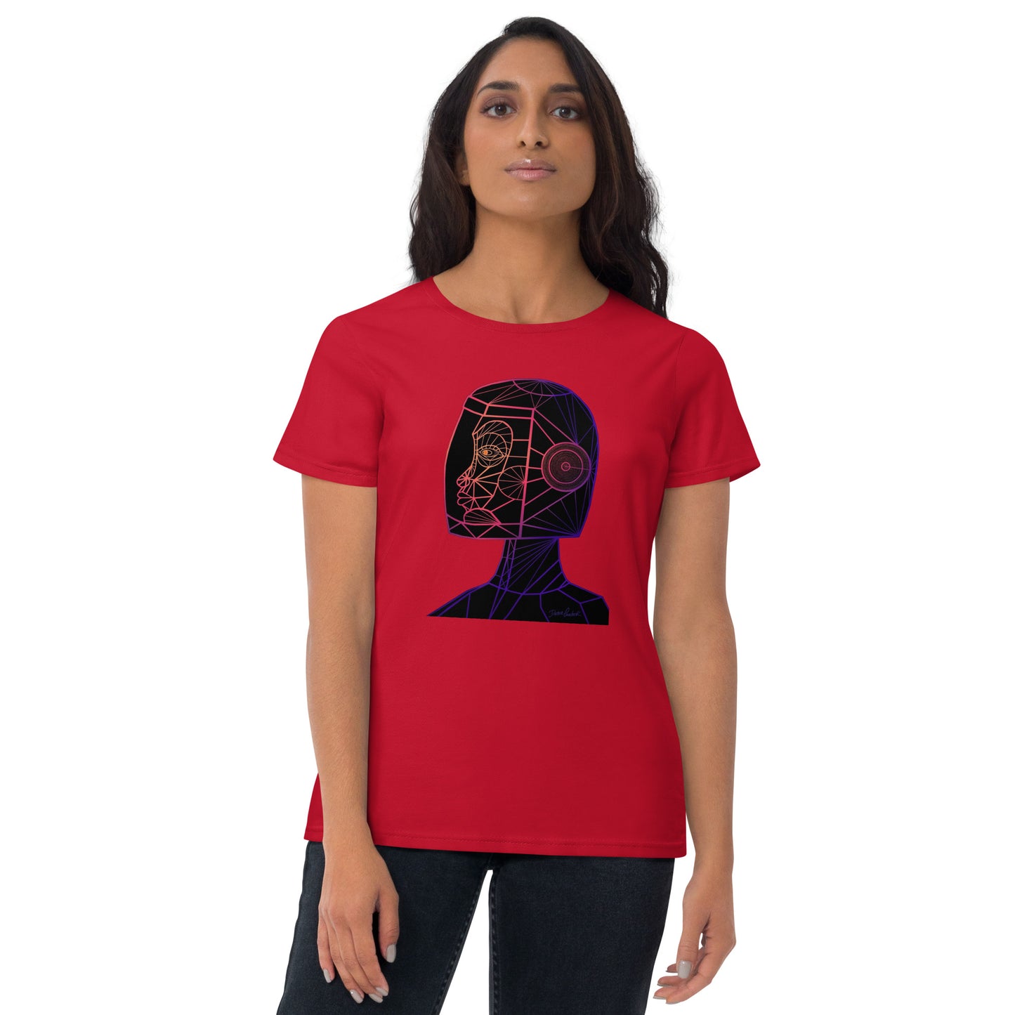 Afrobotica Native Neon Women's short sleeve t-shirt