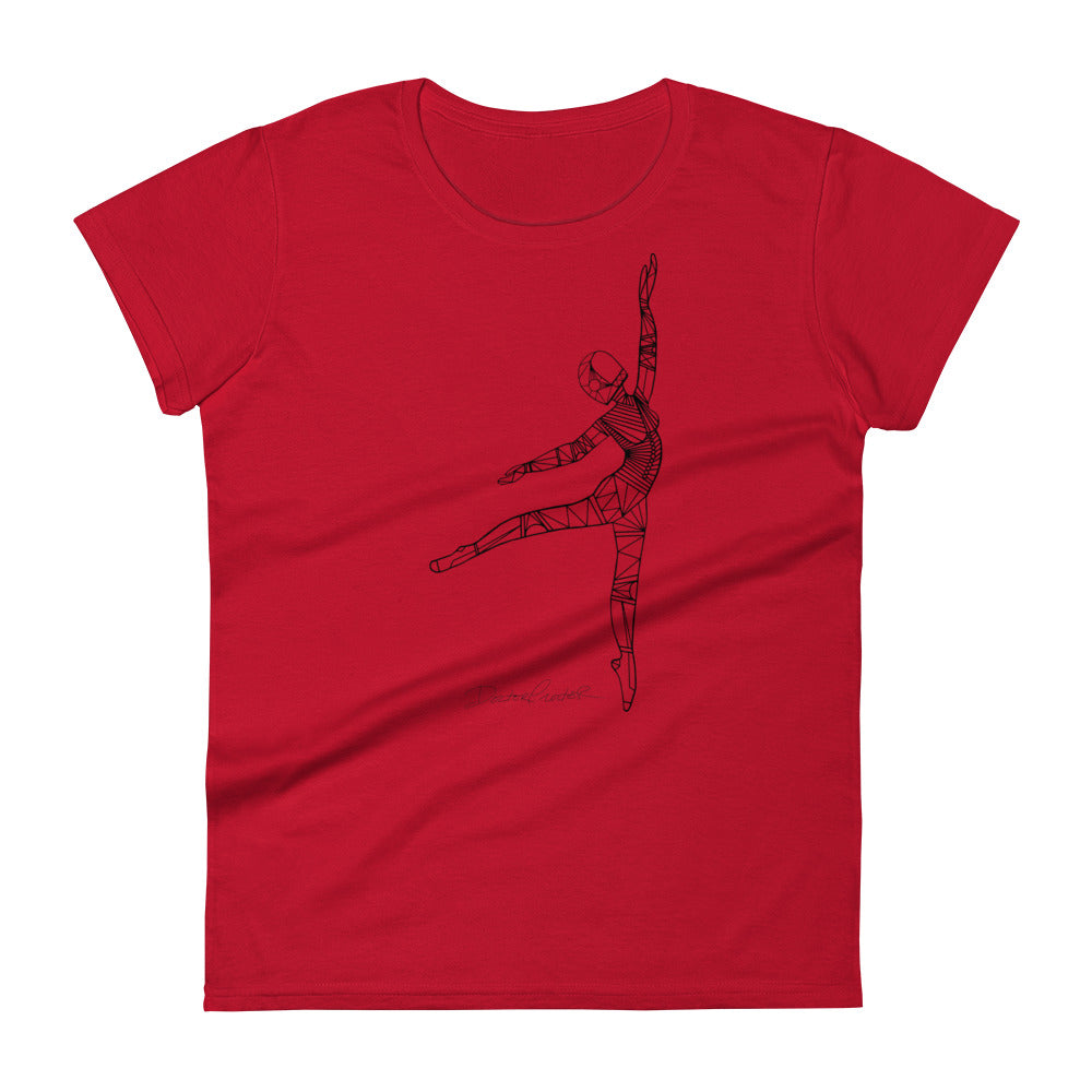 Afrobotica Pointe Women's short sleeve t-shirt