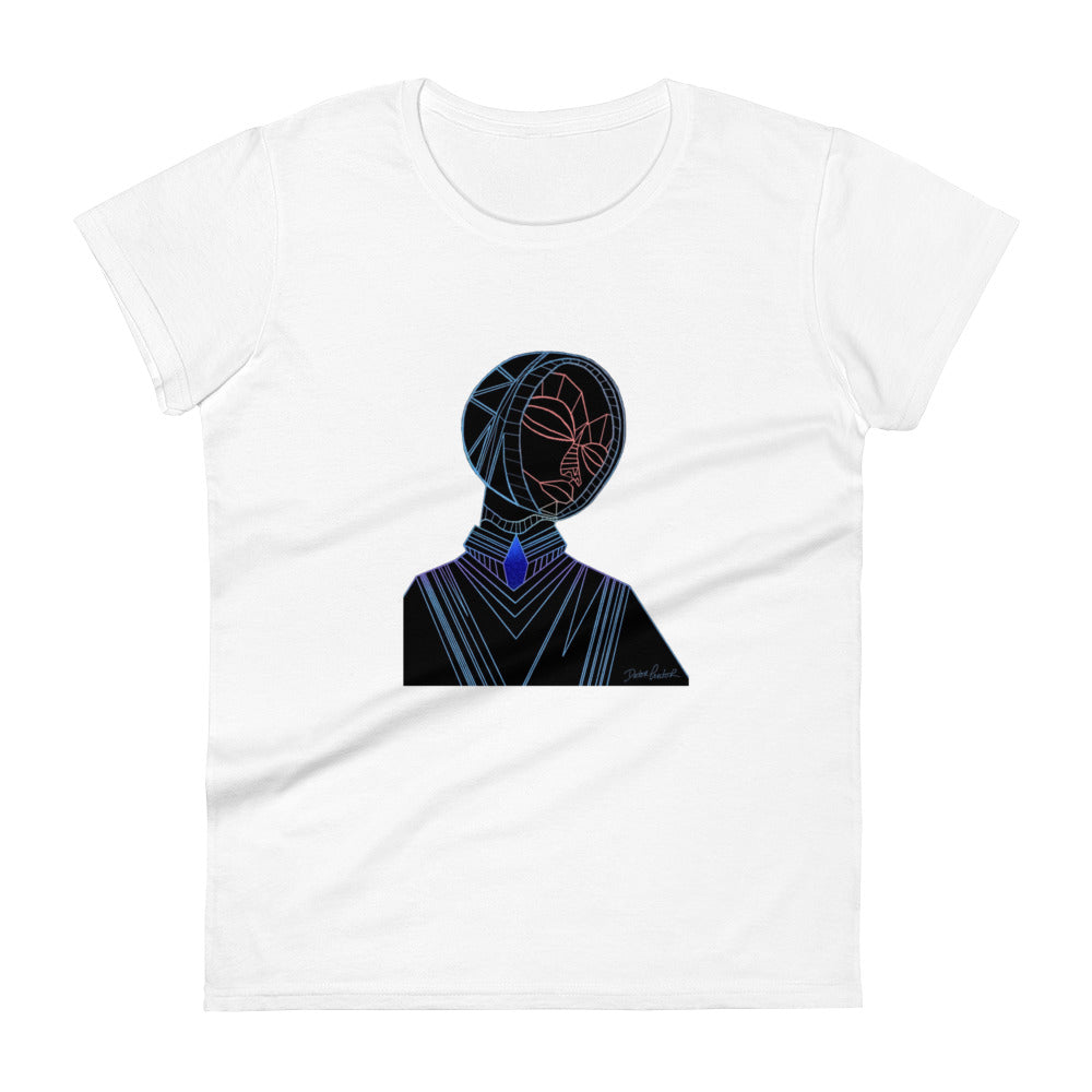 Afrobotica Melancholy Blue Women's short sleeve t-shirt
