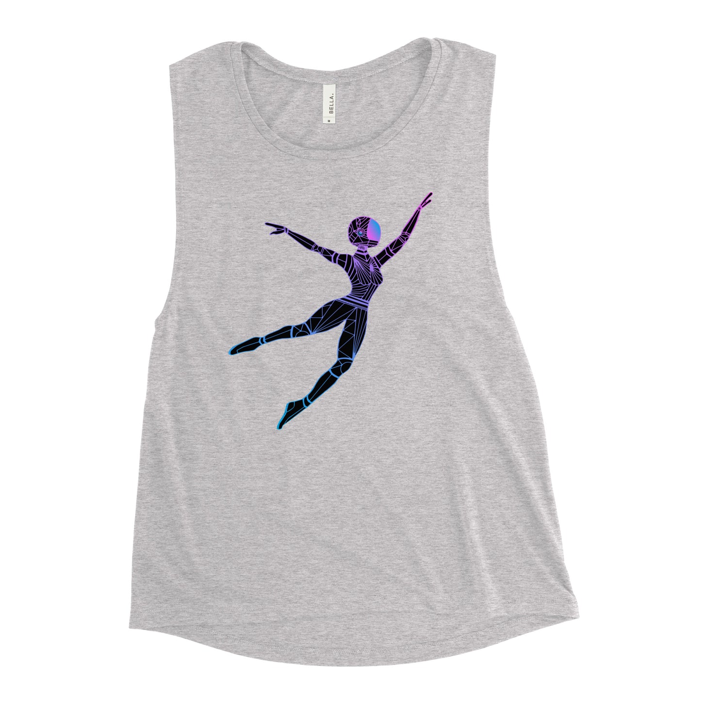 Afrobotica Leap Ladies’ Muscle Tank