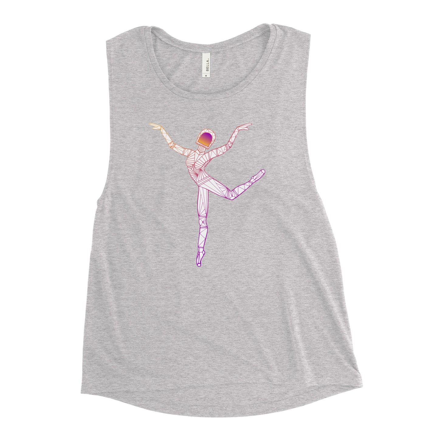 Afrobotica Rings Ladies’ Muscle Tank