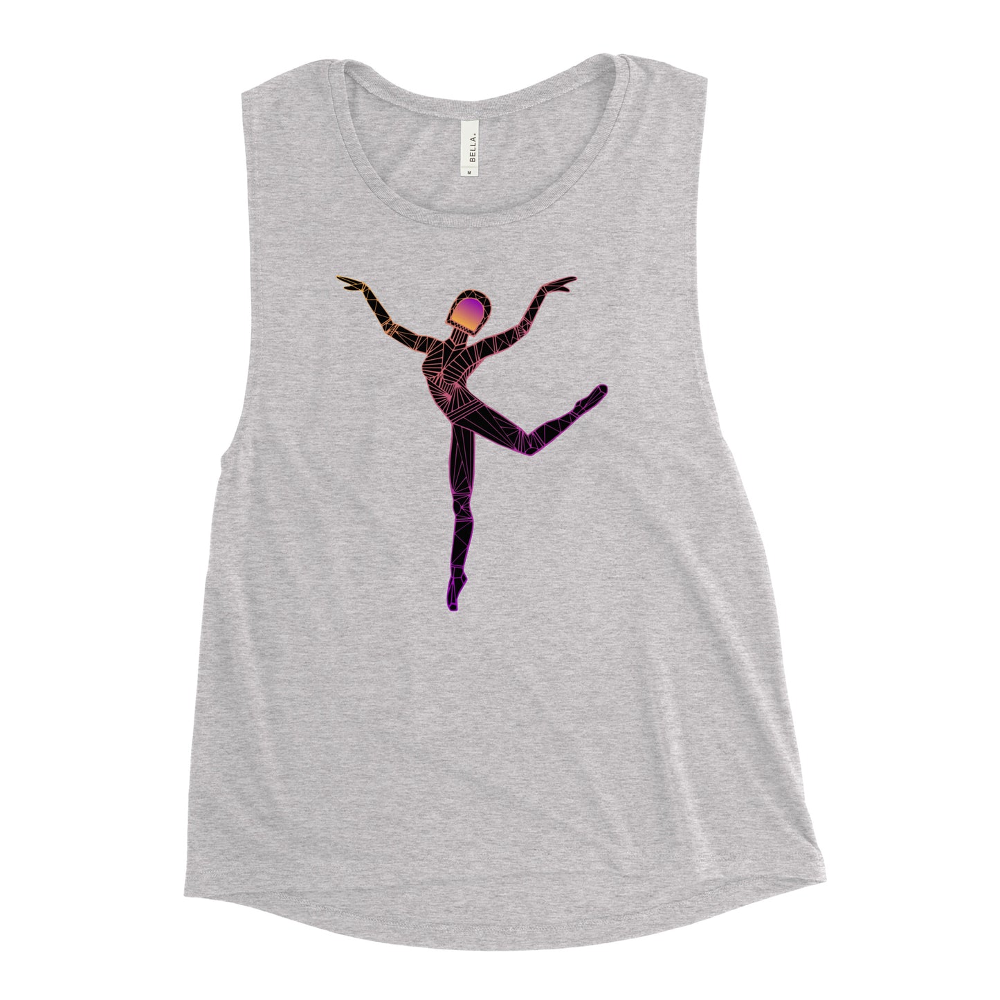 Afrobotica Rings Ladies’ Muscle Tank