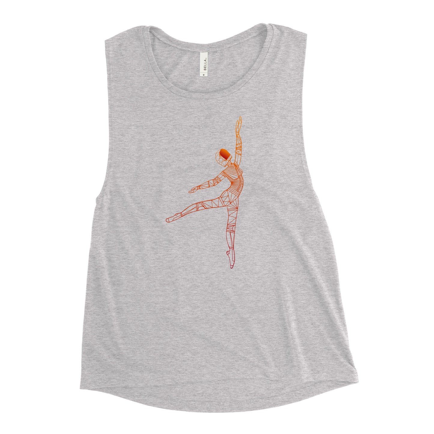 Afrobotica Pointe Constellation Ladies’ Muscle Tank
