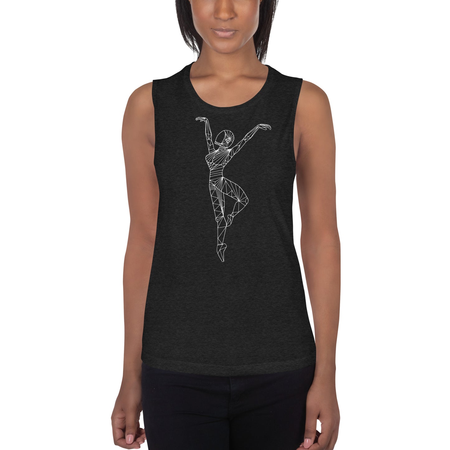 Afrobotica Releve Ladies’ Muscle Tank