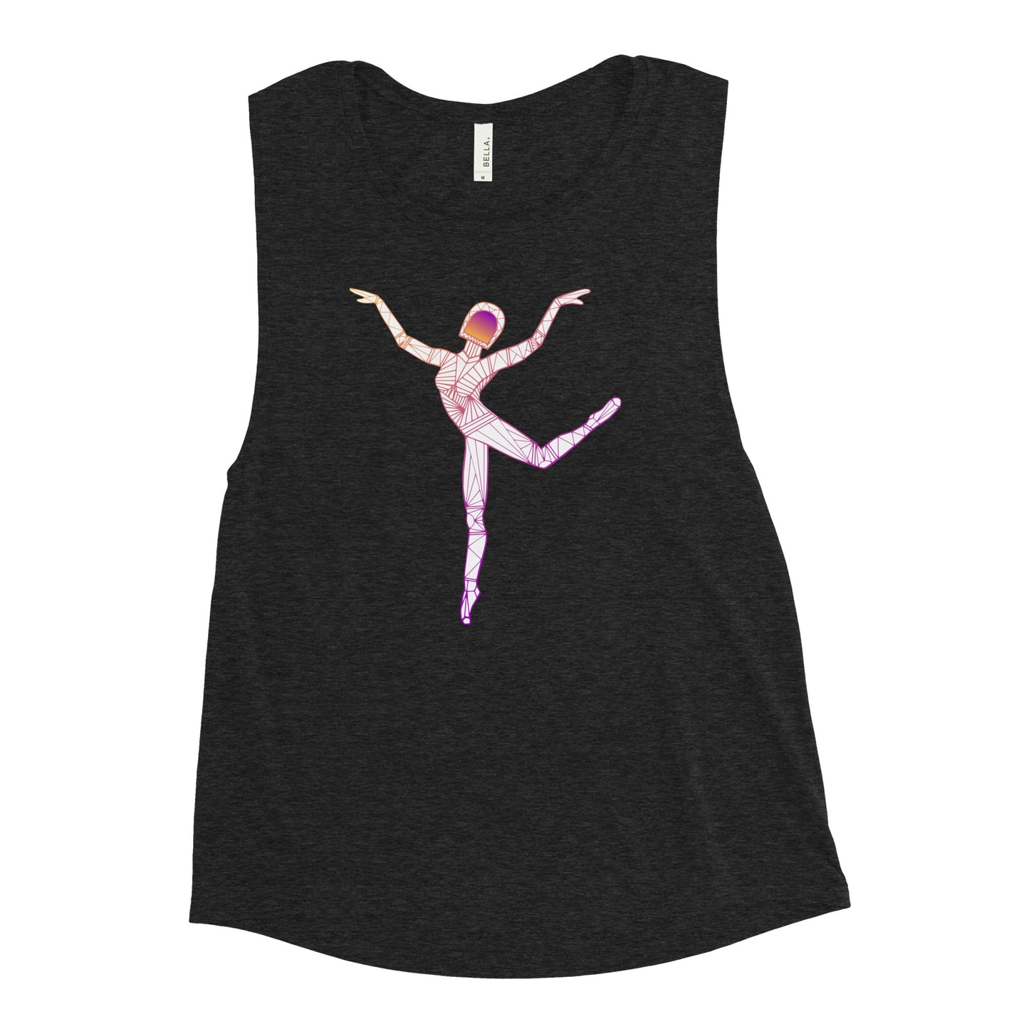 Afrobotica Rings Ladies’ Muscle Tank