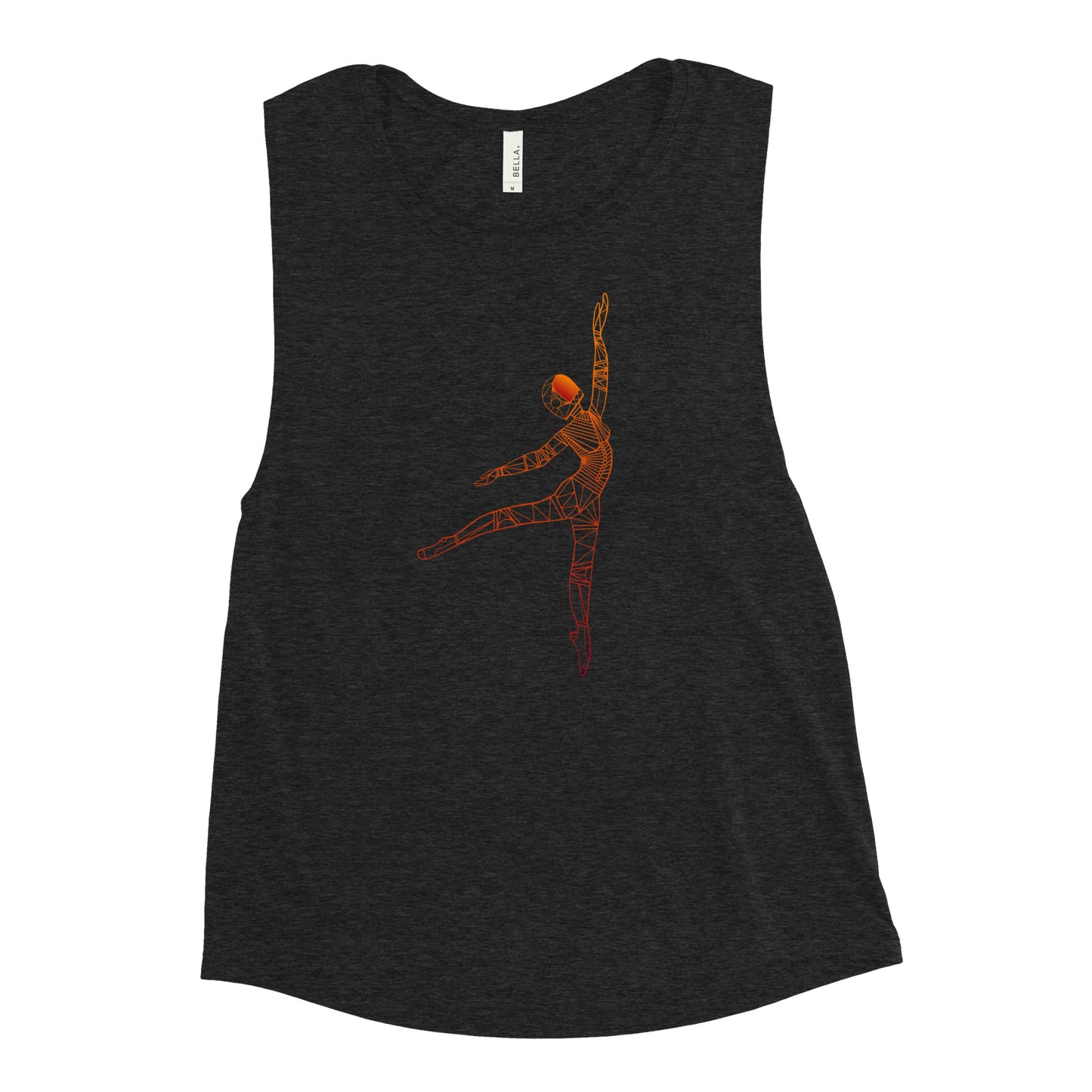 Afrobotica Pointe Constellation Ladies’ Muscle Tank