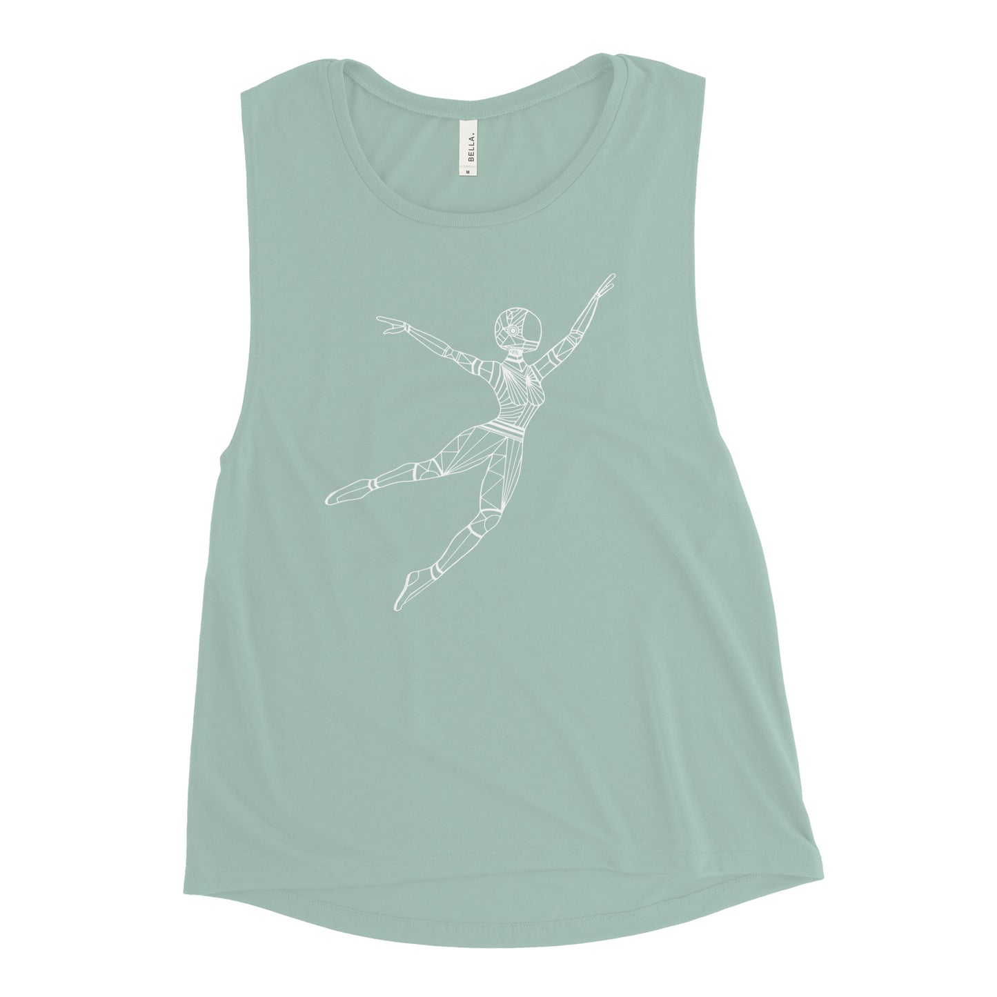 Afrobotica Leap Ladies’ Muscle Tank
