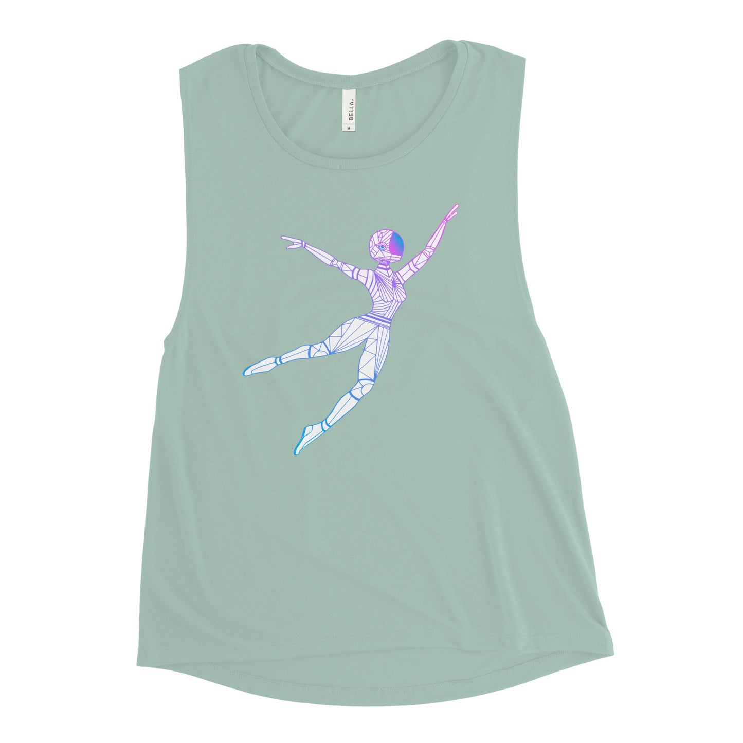 Afrobotica Leap Ladies’ Muscle Tank