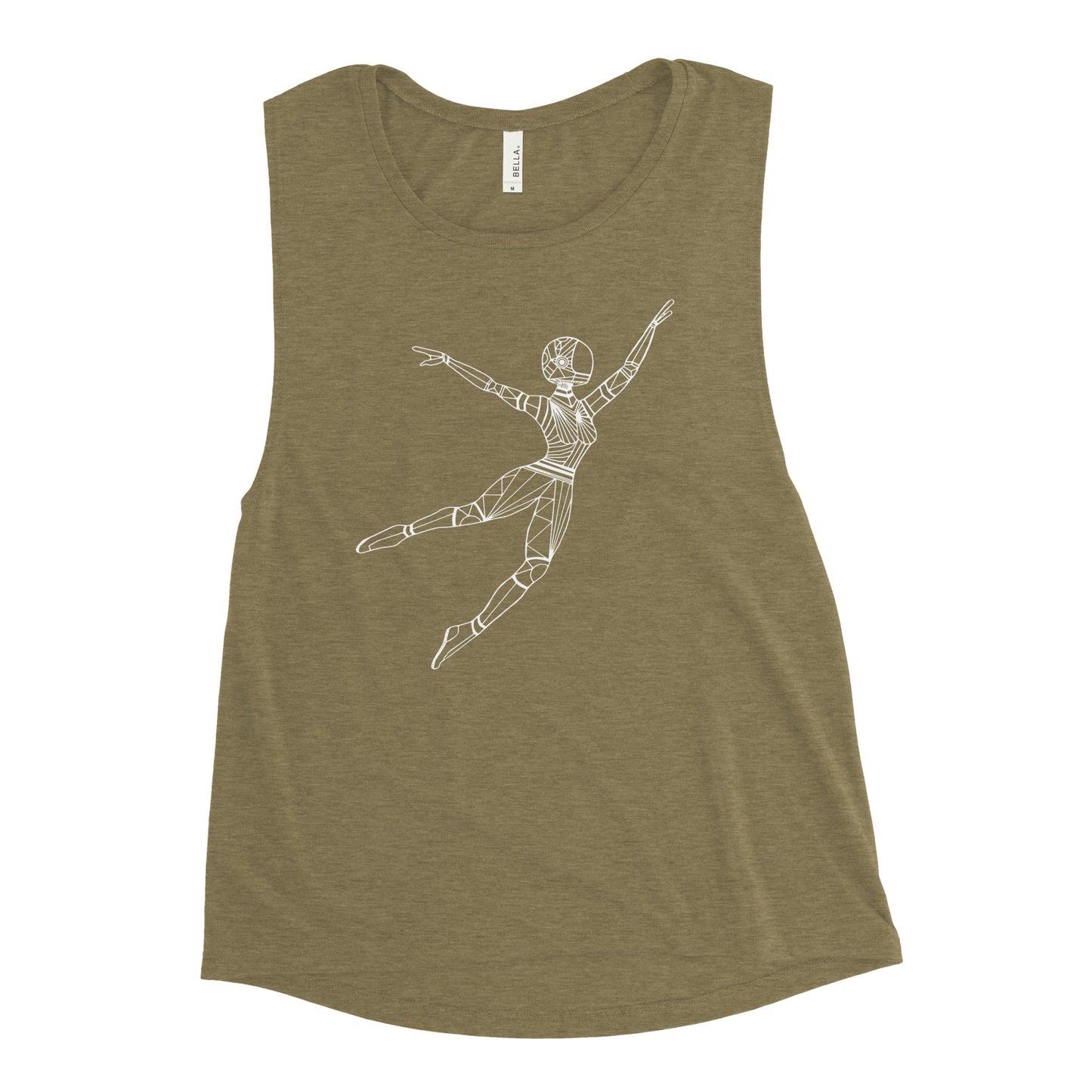 Afrobotica Leap Ladies’ Muscle Tank