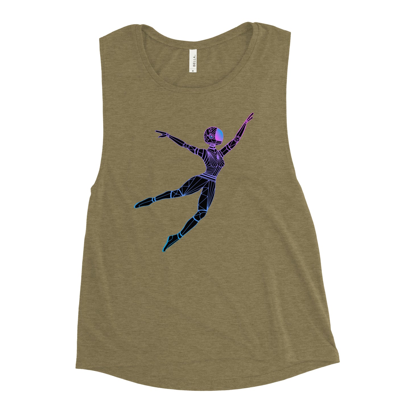 Afrobotica Leap Ladies’ Muscle Tank