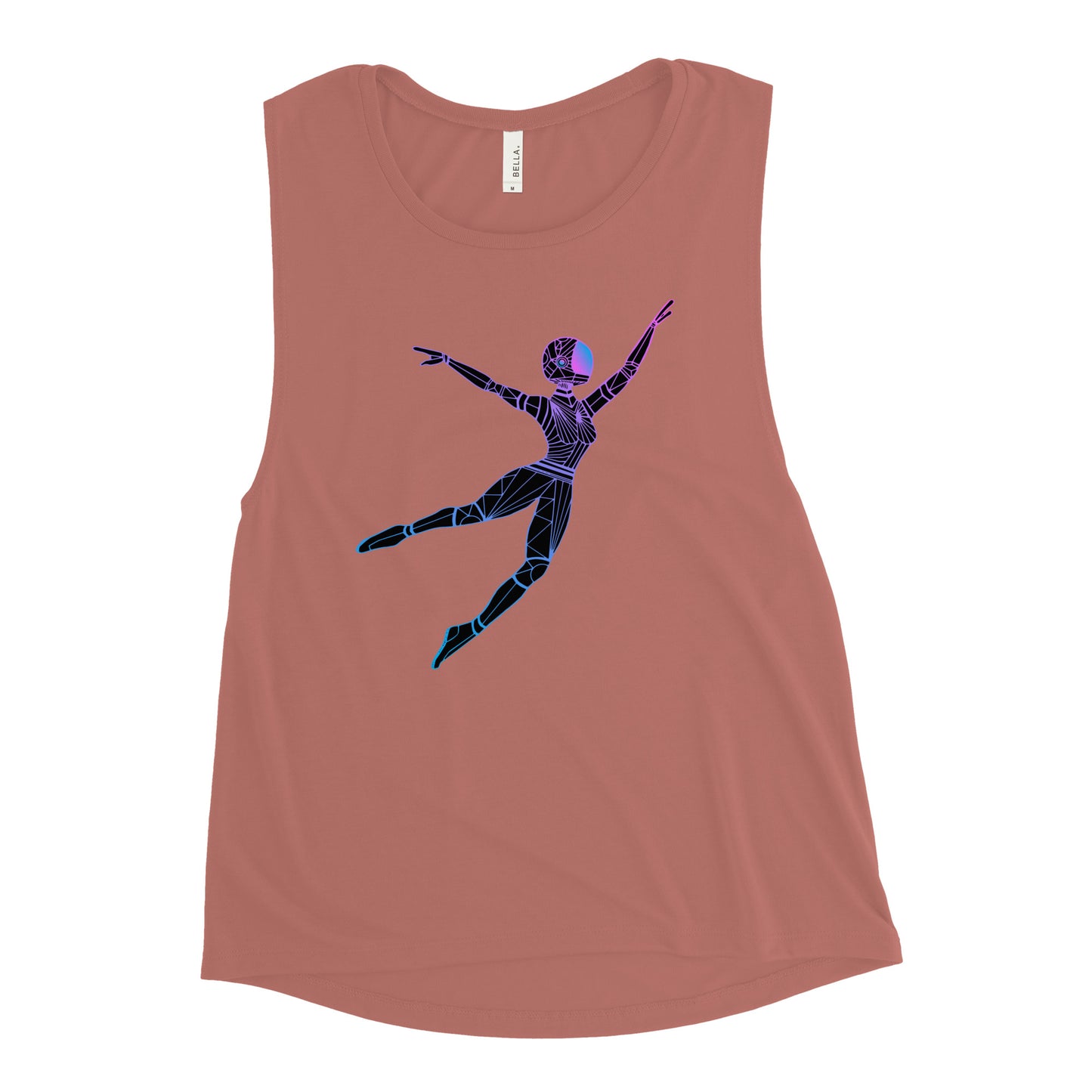 Afrobotica Leap Ladies’ Muscle Tank