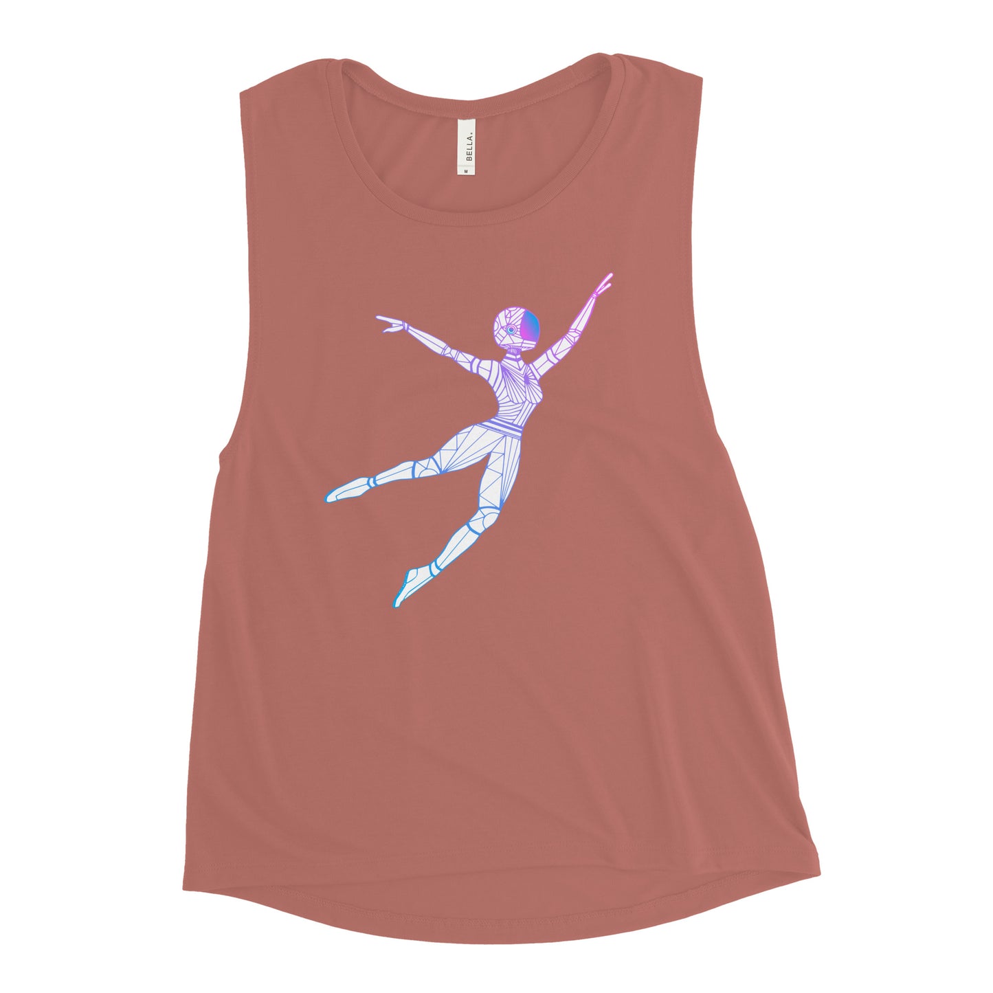 Afrobotica Leap Ladies’ Muscle Tank