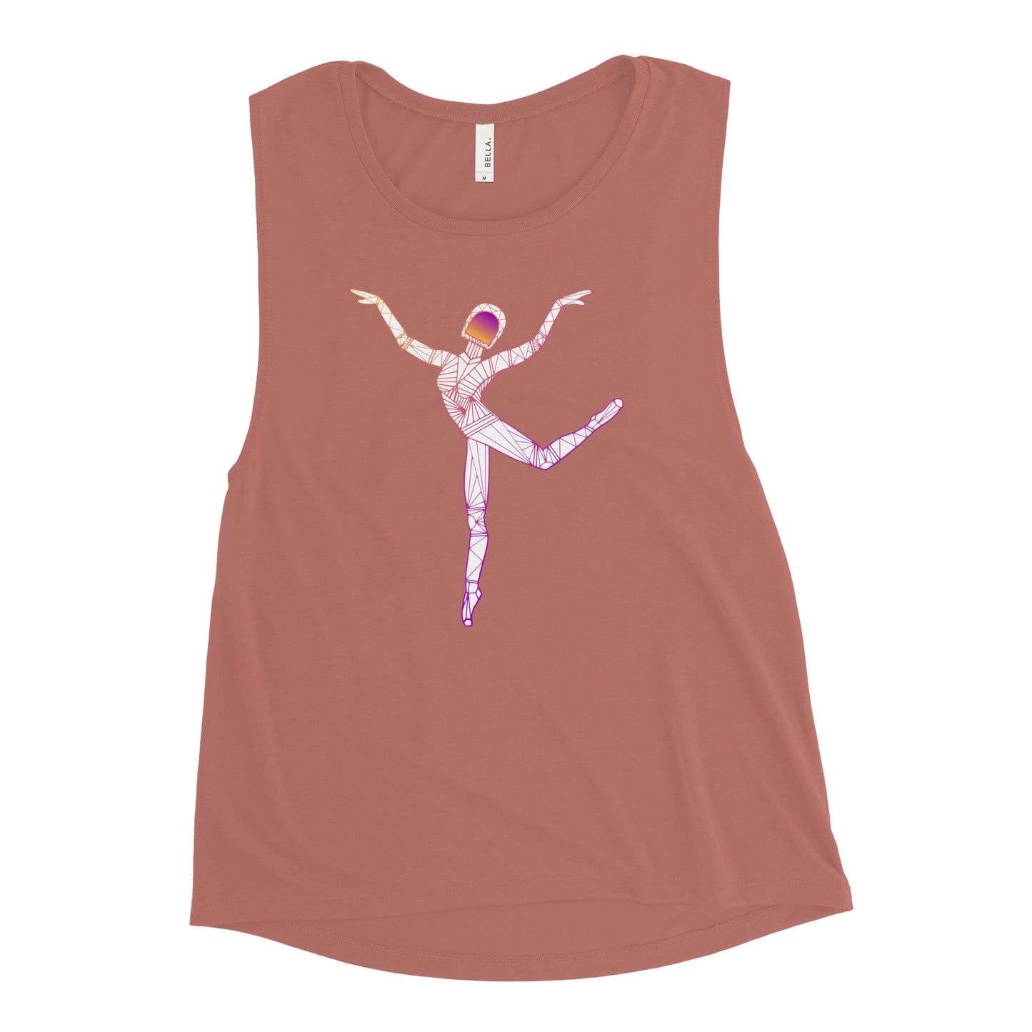 Afrobotica Rings Ladies’ Muscle Tank