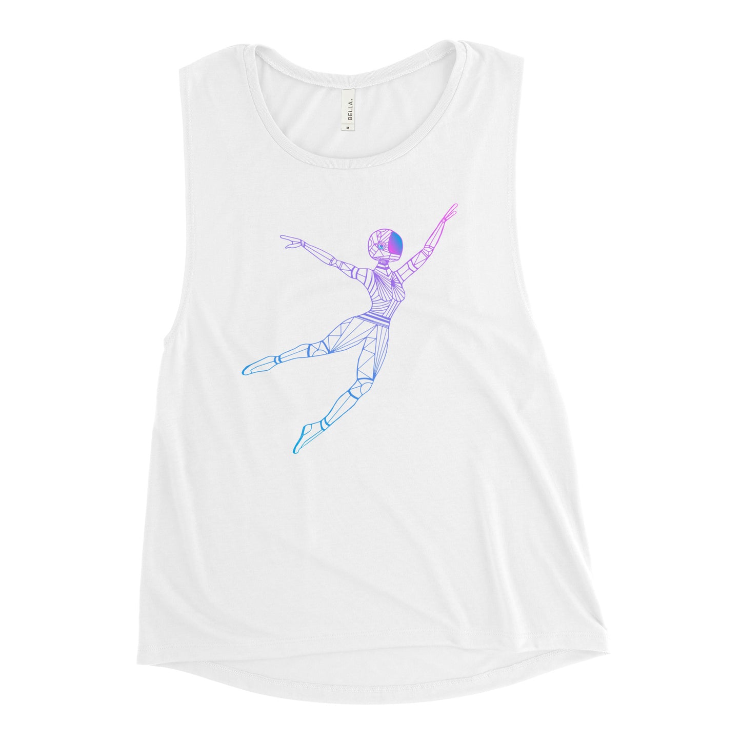 Afrobotica Leap Ladies’ Muscle Tank