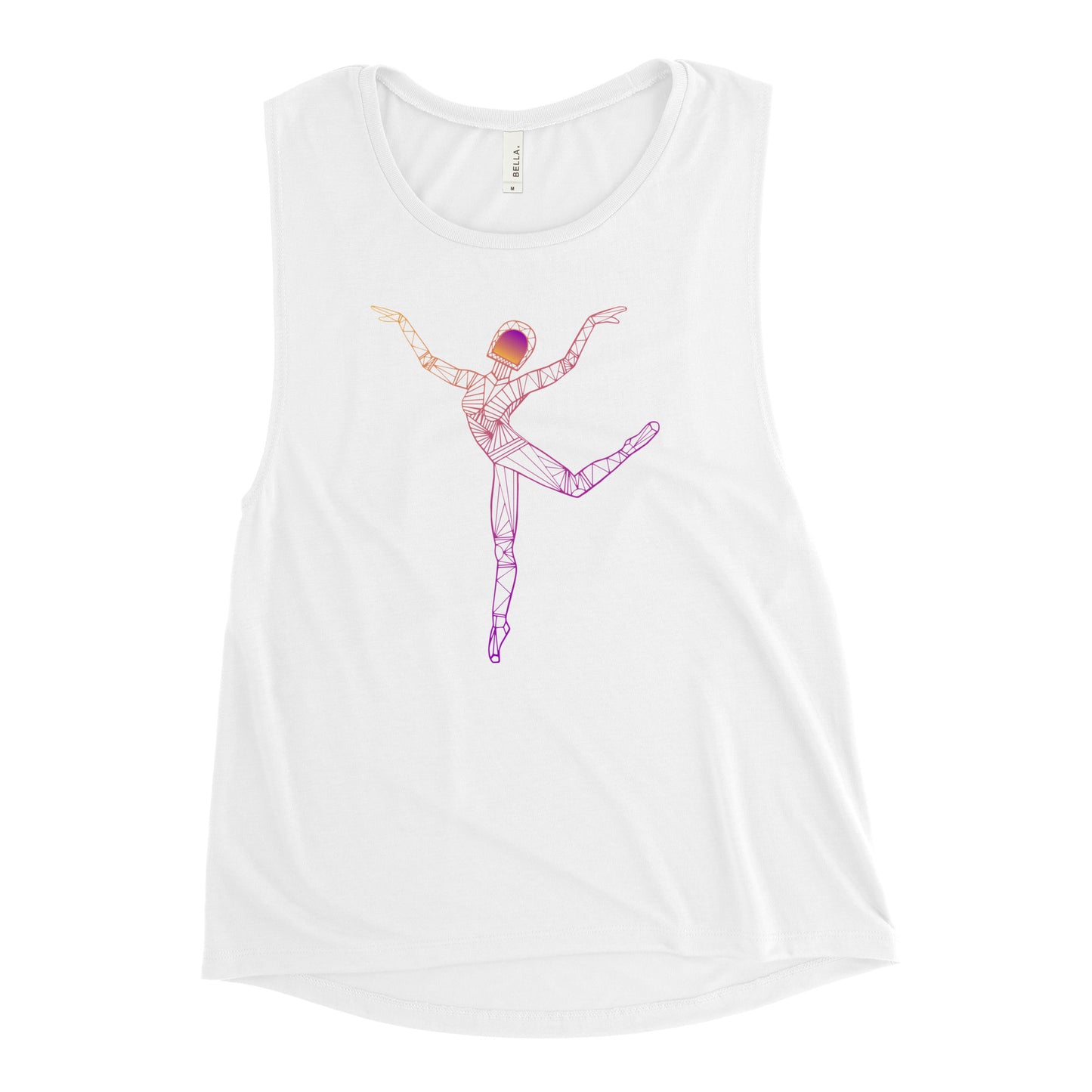 Afrobotica Rings Ladies’ Muscle Tank