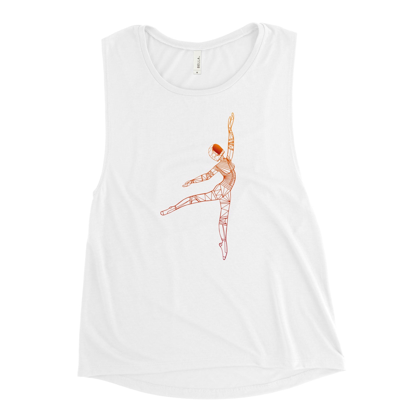 Afrobotica Pointe Constellation Ladies’ Muscle Tank