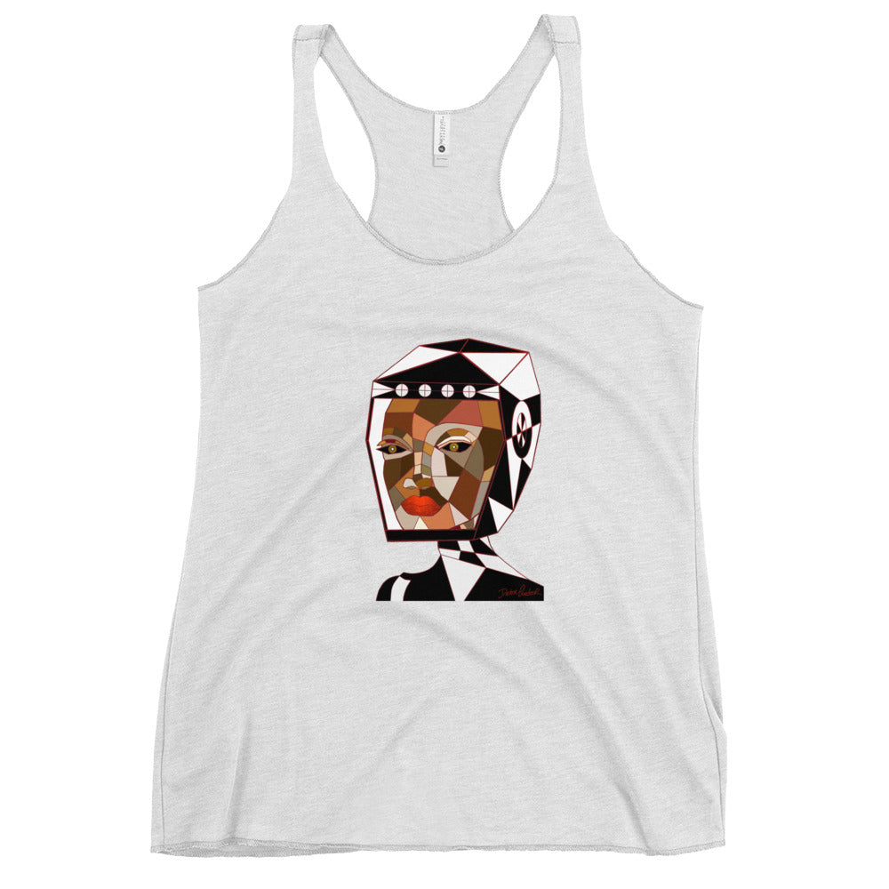 Afrobotica Bella Earth Women's Racerback Tank
