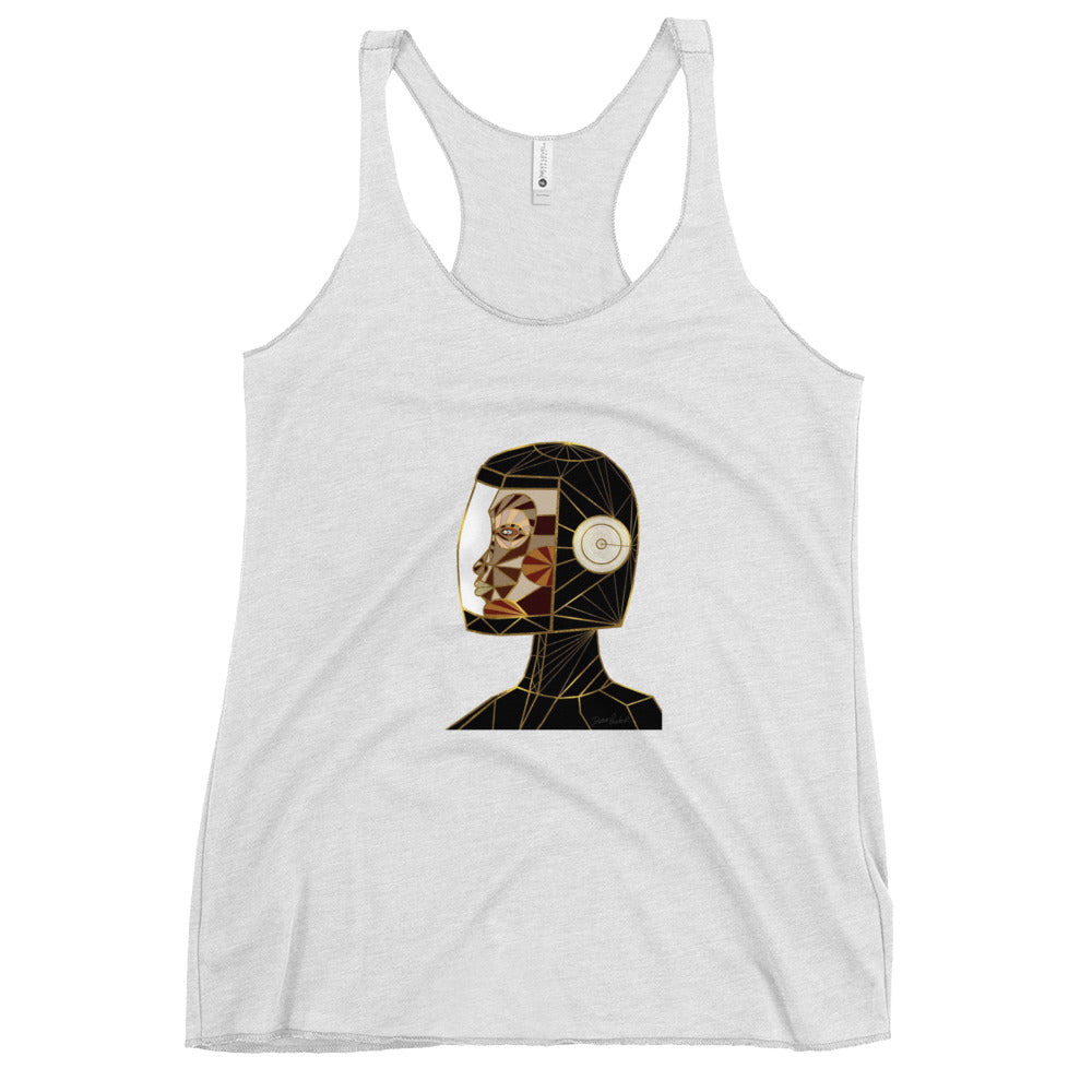 Afrobotica Native Earth Women's Racerback Tank