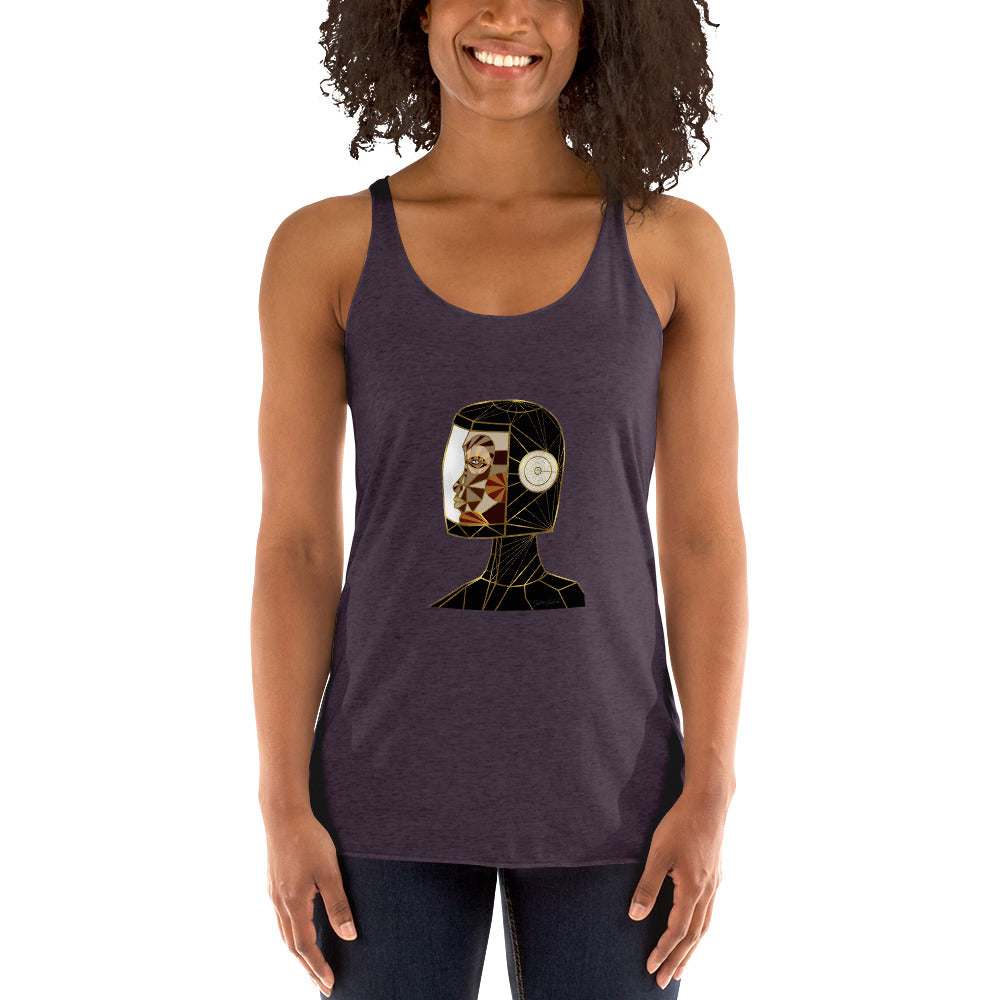 Afrobotica Native Earth Women's Racerback Tank