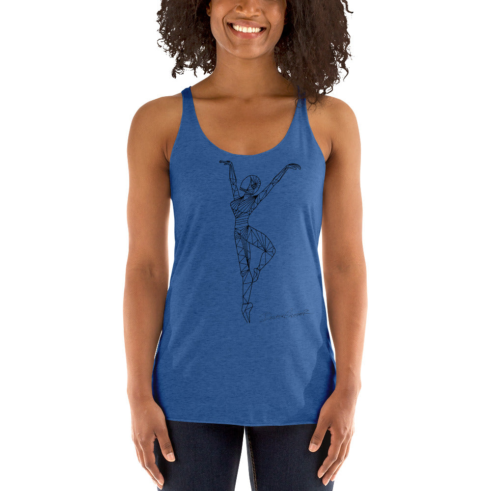 Afrobotica Releve Women's Racerback Tank
