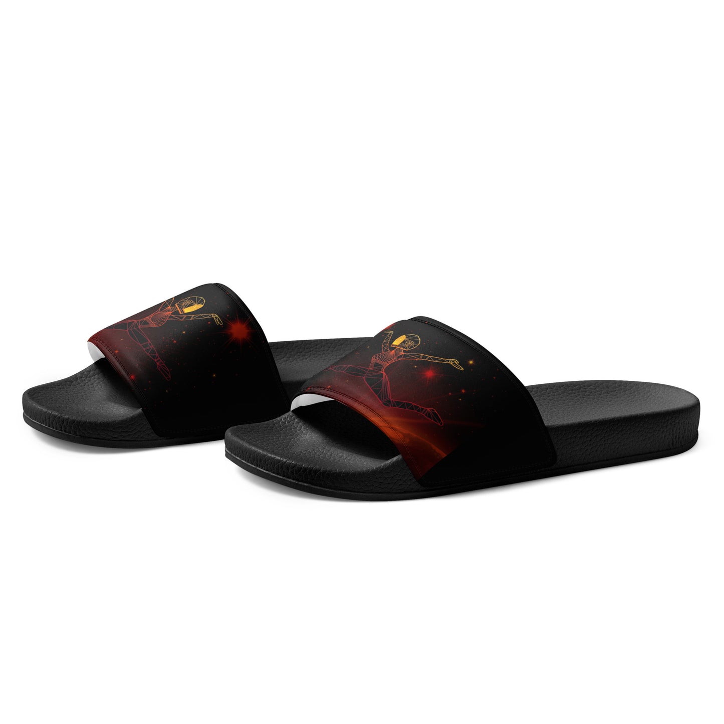 Afrobotica Ciseaux Red Women's slides