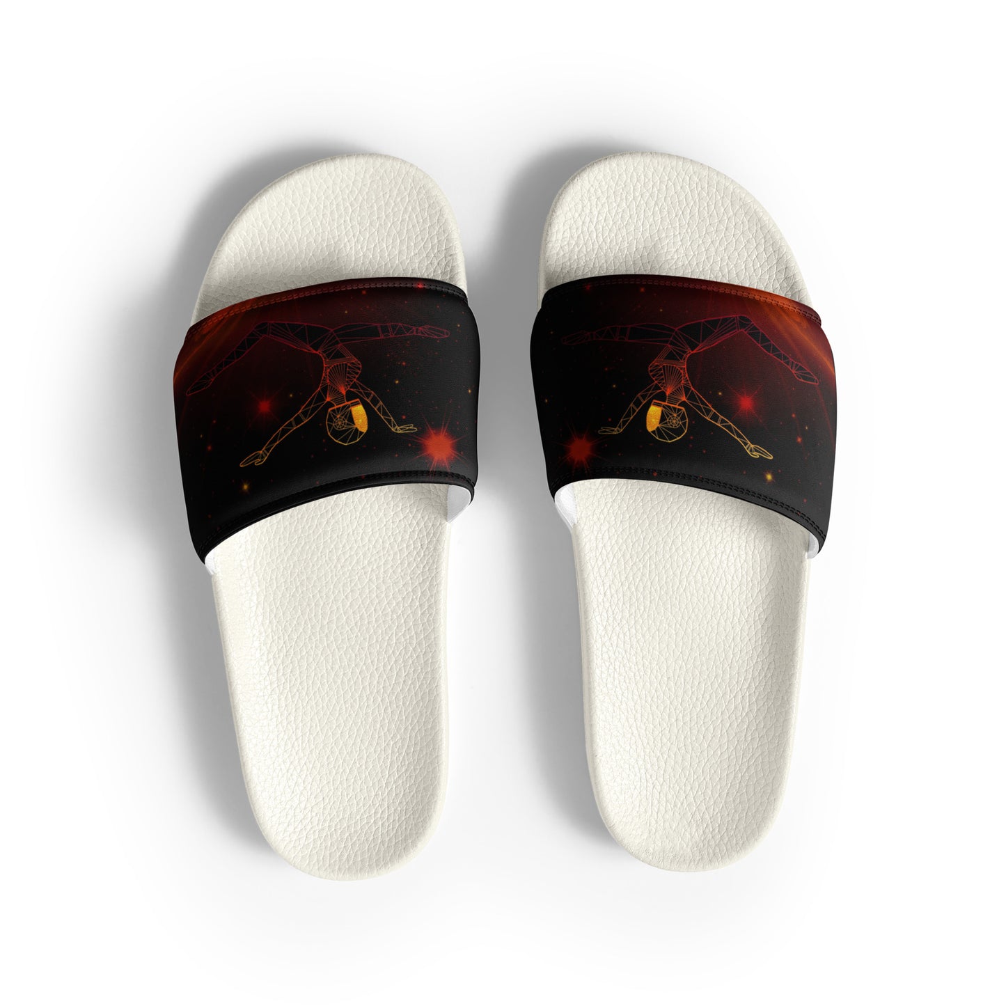 Afrobotica Ciseaux Red Women's slides