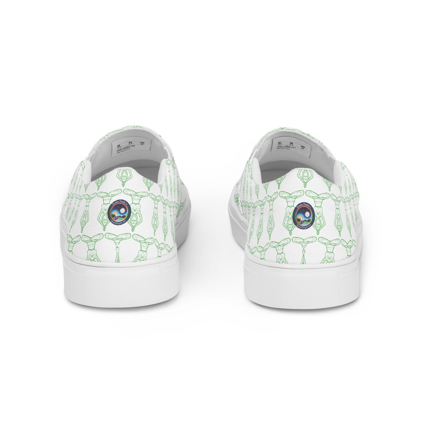 LuckyNaut Women’s slip-on canvas shoes