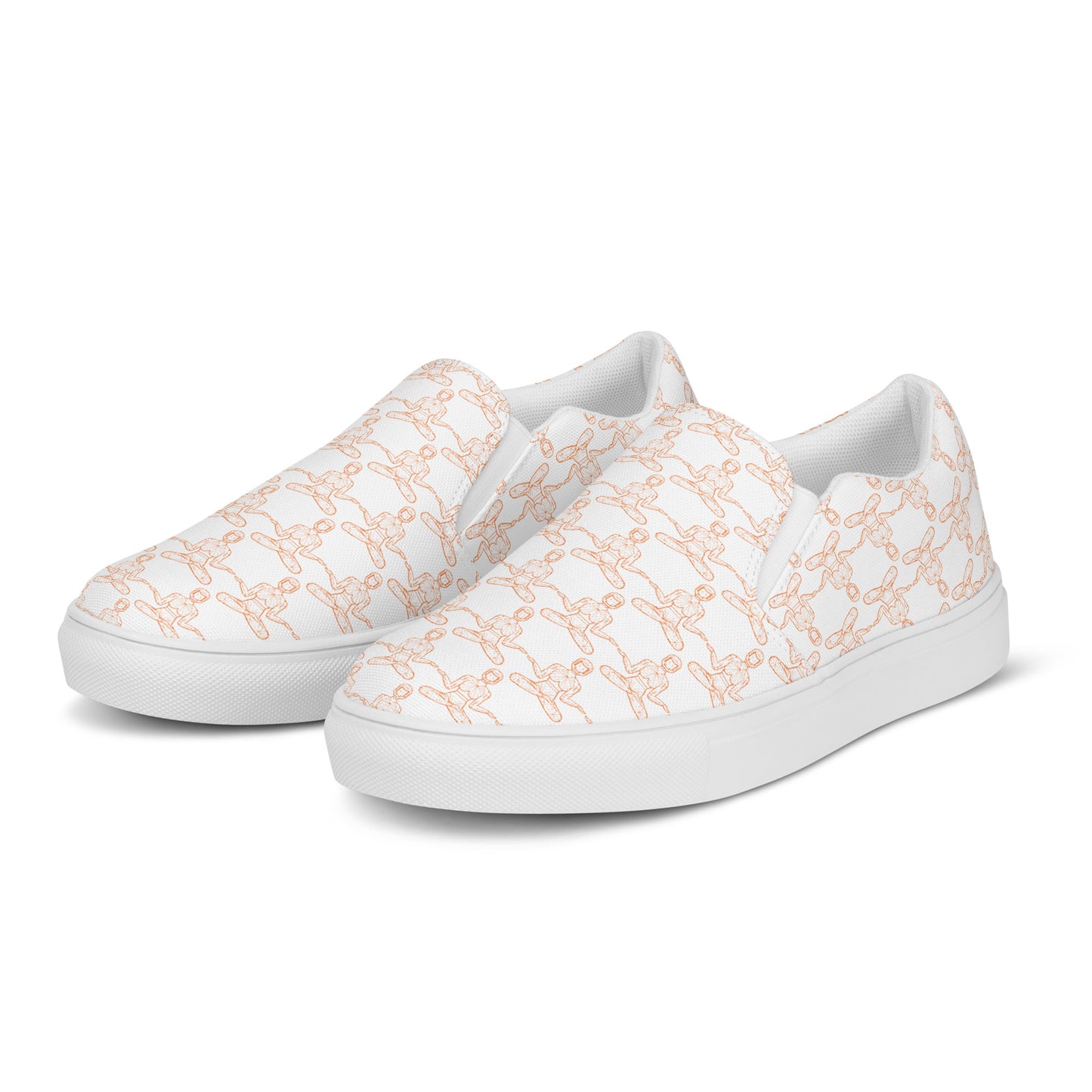 AffirmationNaut Women’s slip-on canvas shoes