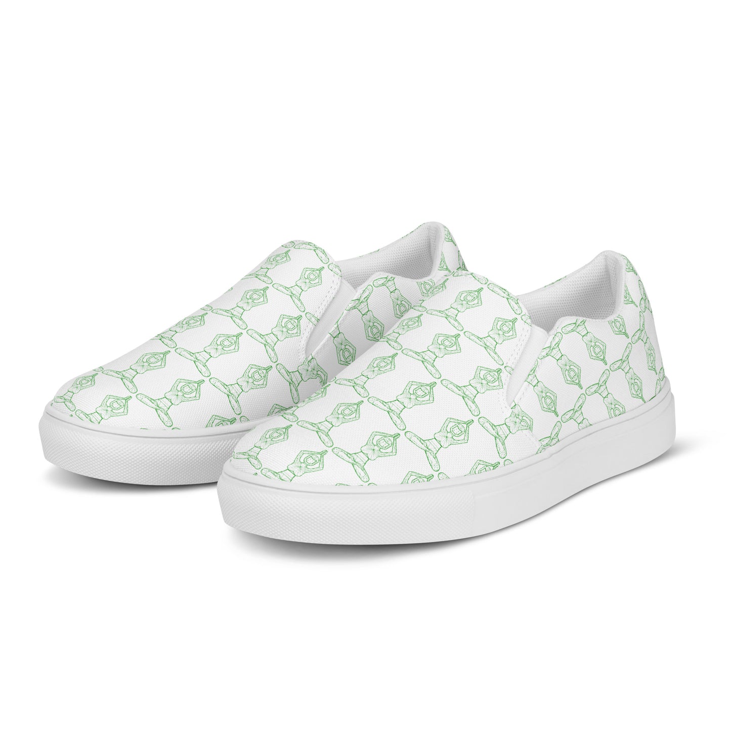LuckyNaut Women’s slip-on canvas shoes