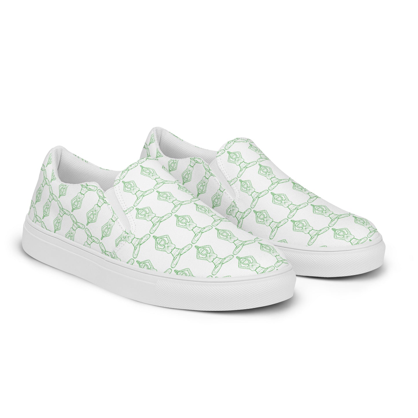 LuckyNaut Women’s slip-on canvas shoes