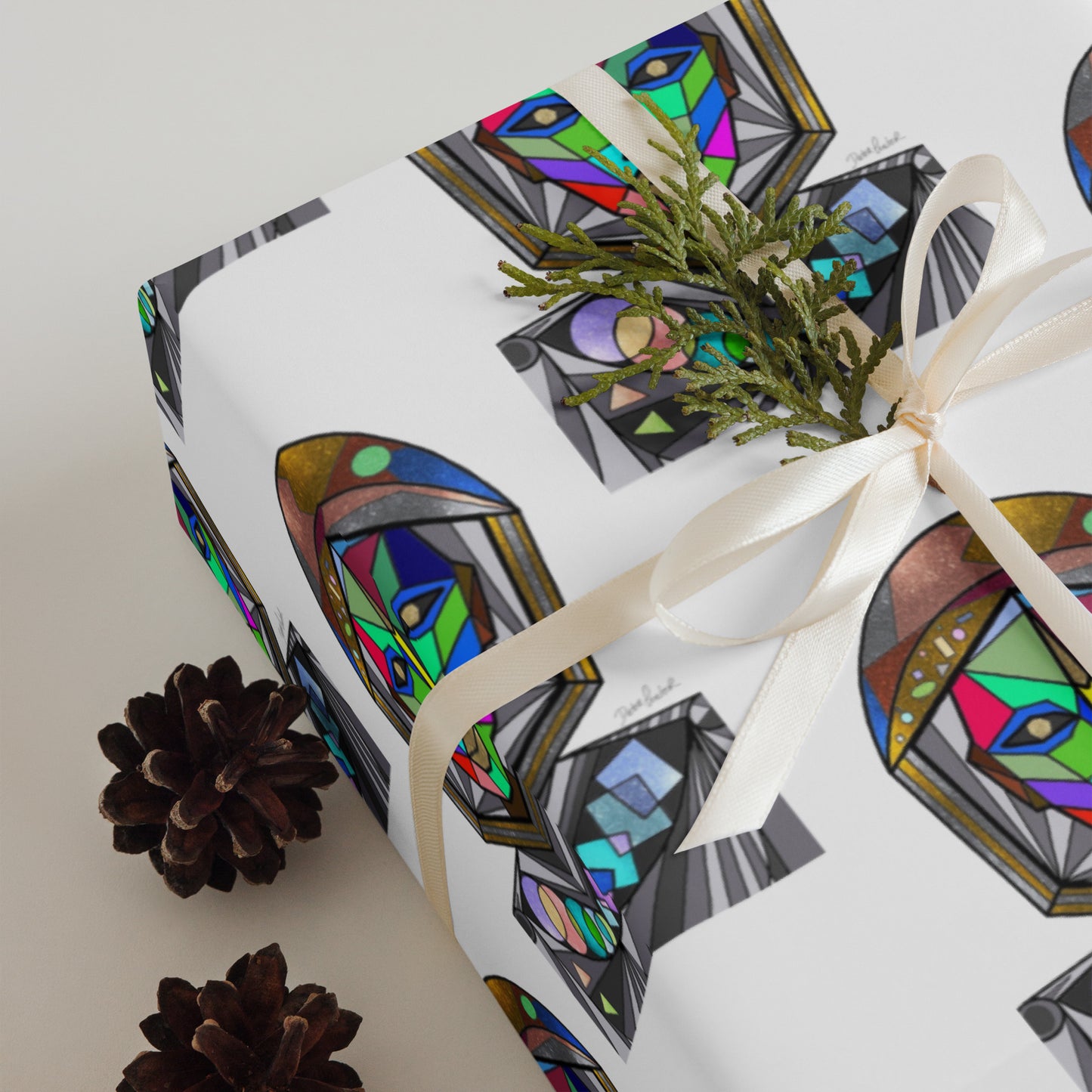 Afrobotica Avatar Multi Wrapping paper sheets