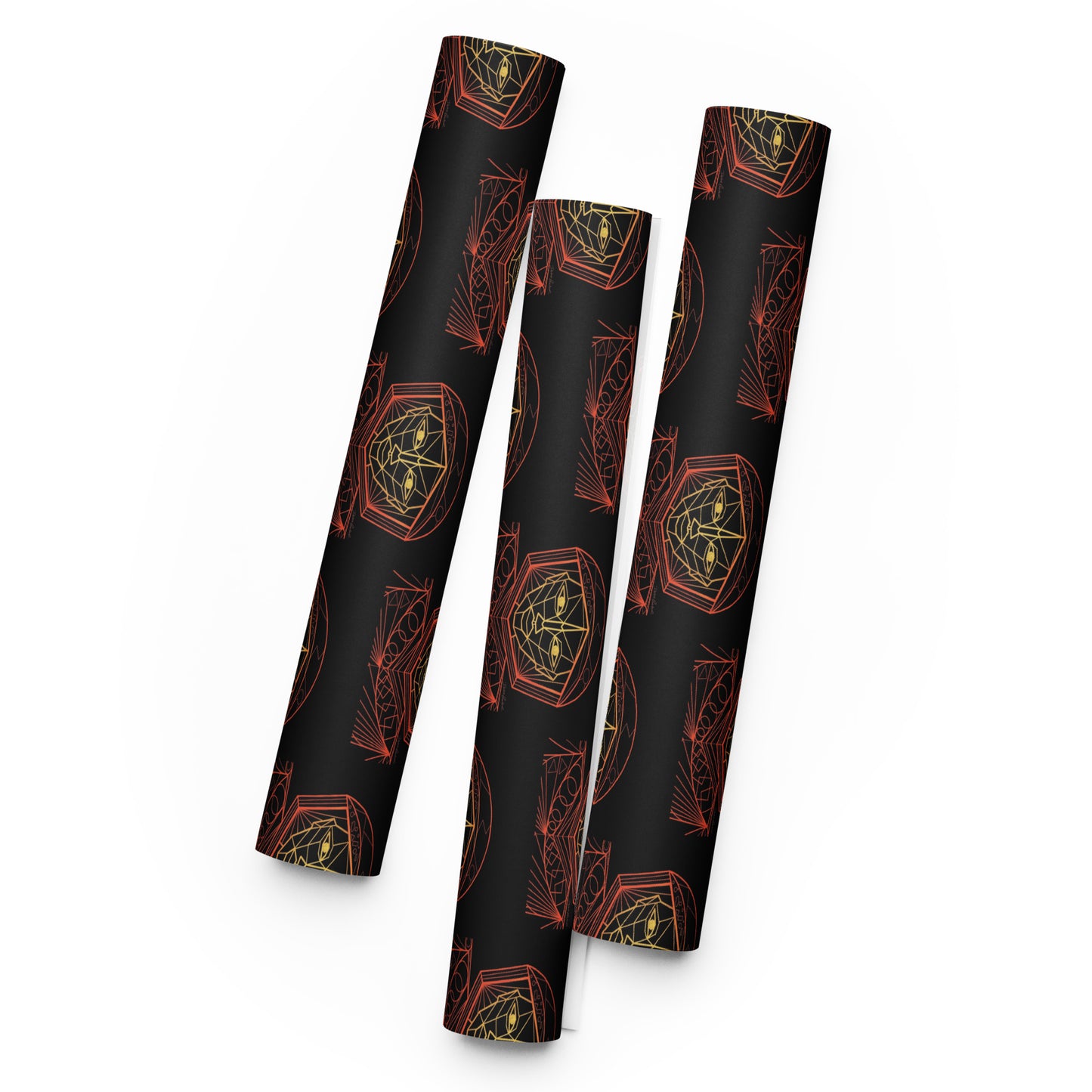 Afrobotica Avatar Red Wrapping paper sheets