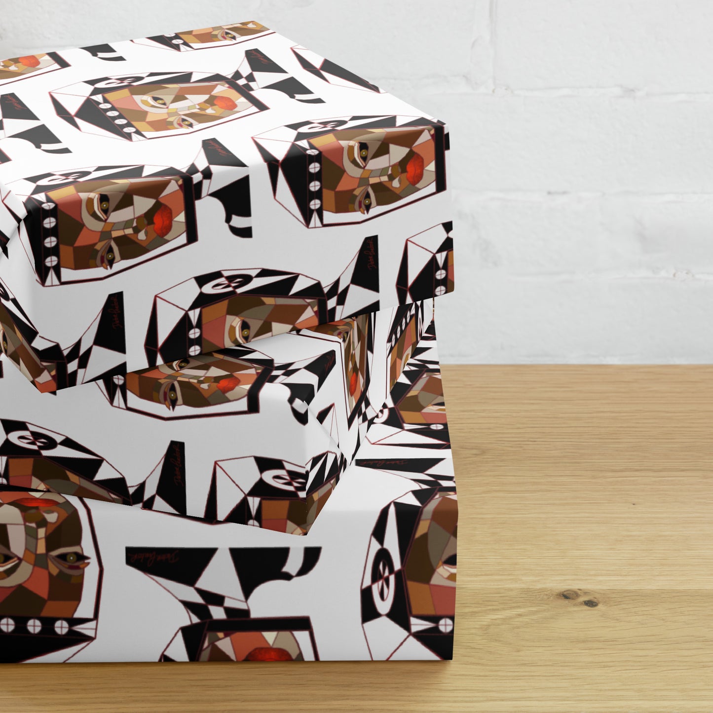 Afrobotica Bella Earth Wrapping paper sheets