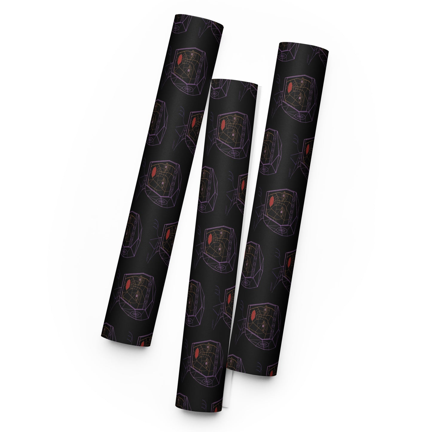 Afrobotica Bella Neon Wrapping paper sheets