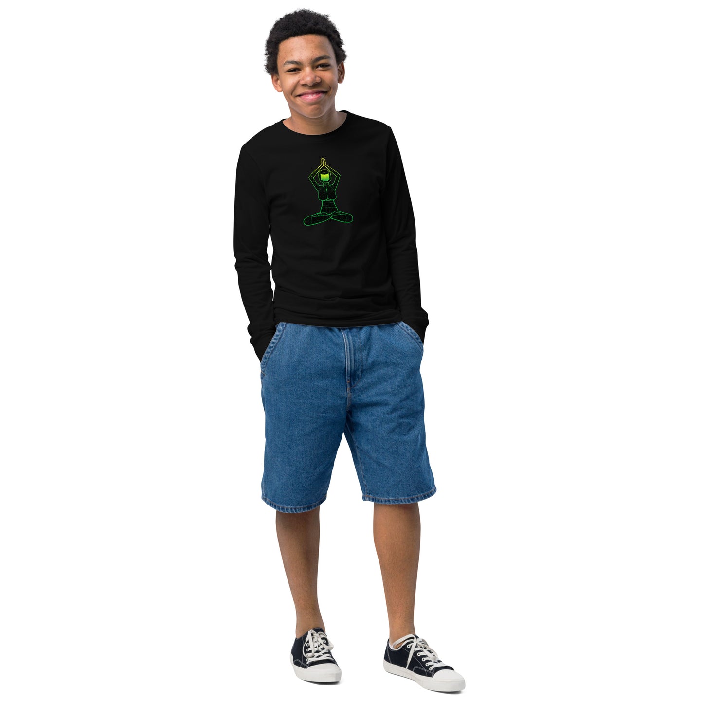 LuckyNaut Youth long sleeve tee