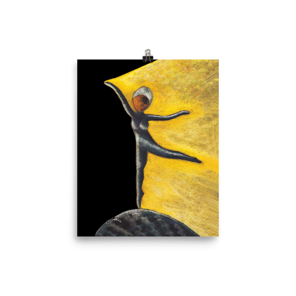 Afronaut Poster (8 x 10)
